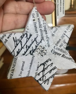 Star with rejection slips.